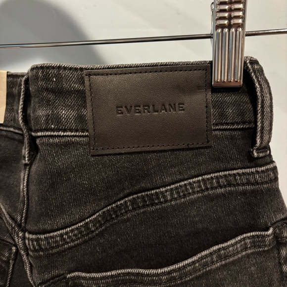 Everlane NWT Women's Black Curvy Cheeky Jean Size 23 - Picture 8 of 10
